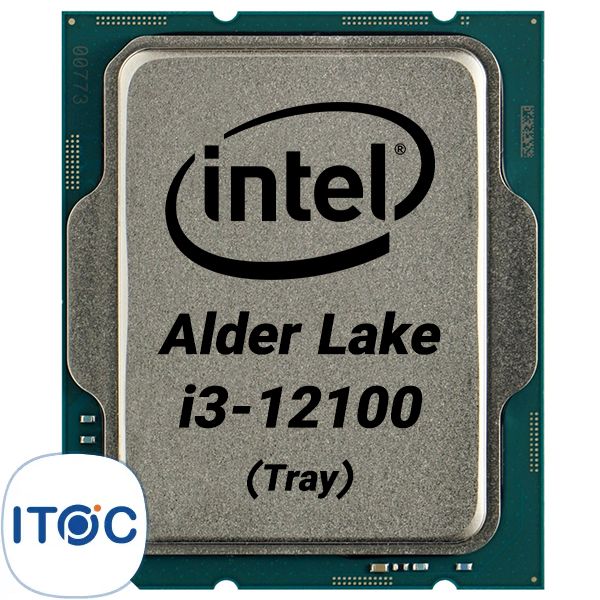پردازنده اینتل مدل Core i3-12100 Puld بدون باکس