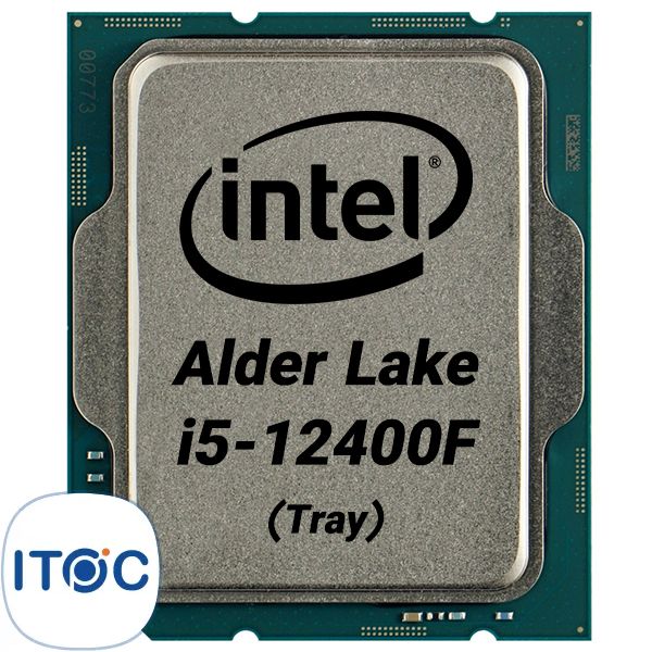 پردازنده اینتل مدل Core i5-12400F بدون باکس