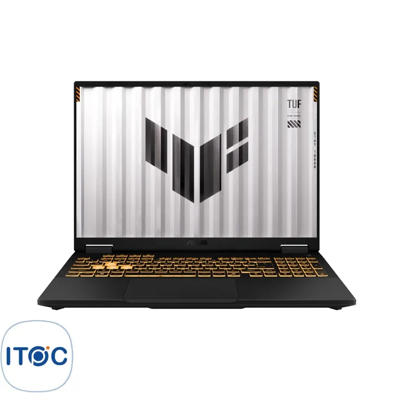 لپ تاپ 16 اینچی ایسوس TUF Gaming F16 FX608JMR i7 14650HX 32GB 1TB SSD RTX 5060
