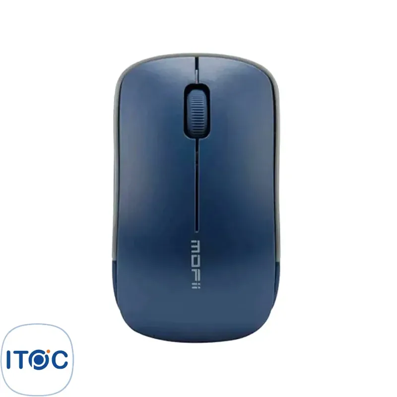 ماوس بیسیم مافی GO18 Blue Gray
