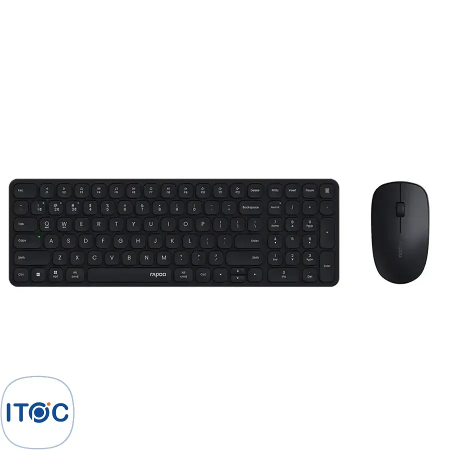 کیبورد و ماوس بیسیم رپو 9320M Black
