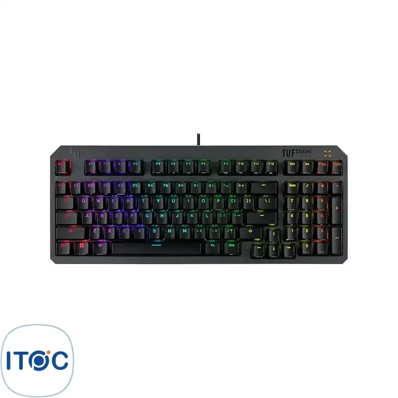 کیبورد گیمینگ ایسوس RA07 TUF K3 GEN II/RD/AR/ABS 90MP0390-BKCA00-BKCA10