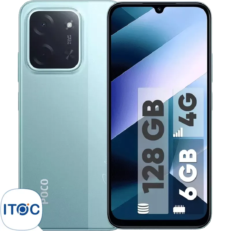 گوشی موبایل شیائومی Poco C85 ظرفیت 128 رم 6 گیگابایت